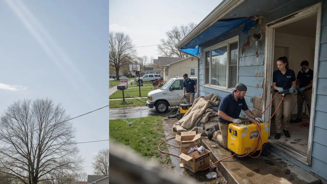 Basement Flood Cleanup in Hopewell, OH near me